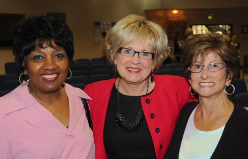 Dona Patterson, Gloria, and Bernie Schernbeck