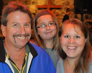 Duane, Tamara & Priscilla Cook