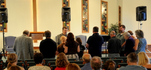 Altar call at Minnewaska Assembly of God