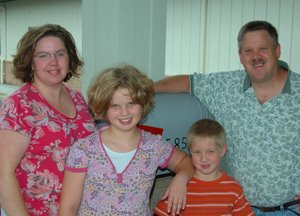 Jason Reed and family