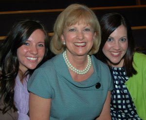 Sherry Brooks with her daughters, Stephanie and Stacey