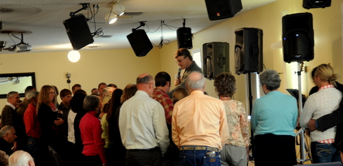 altar call at Dry Creek Bible Church