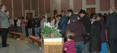 Woodbridge altar call