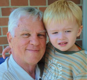 Don Thompson and his Granson, Jordan