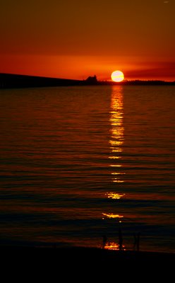 We arrived in Manteo just in time to see the sunset