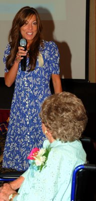 My niece Kalyn wore my Mother's Mother's dress from 1943