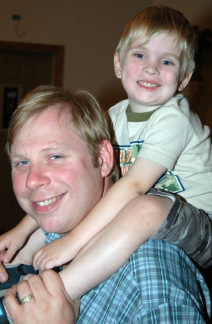 Danny and his son visited our rally in Tomah...it was good to see them!